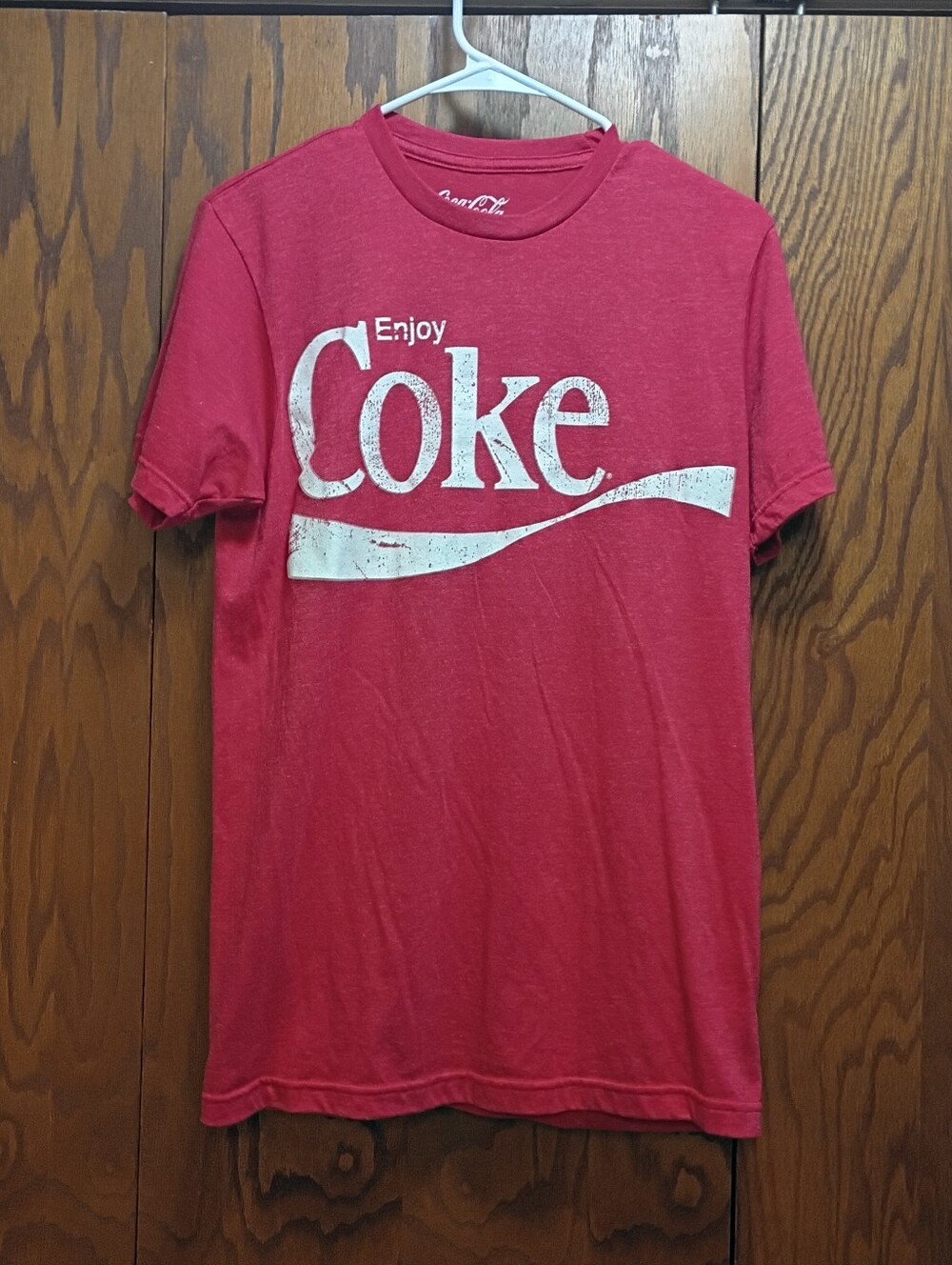 Coca Cola Red Short Sleeve 'Enjoy Coke' Graphic Tee